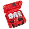 49-22-4095 KIT DE BROCA SIERRA HOLE DOZER™ PARA ELECTRICISTA DE 10 PIEZAS (7/8?, 1 1/8?, 1 3/8?, 1 3/4?, 2?, 2 1/2?, 3/8? VÁSTAG