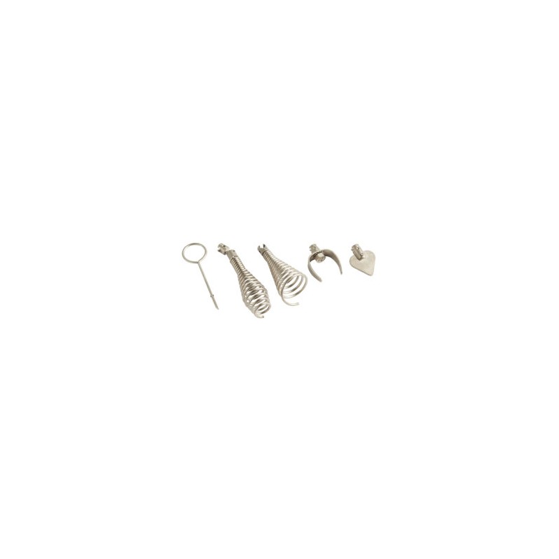 48-53-2790 Kit de accesorios para sondas destapacaños con cabeza mediana (5 unidades) con revestimiento RUST GUARD™
