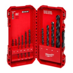 48-89-2800 Juego de brocas con acabado de óxido negro THUNDERBOLT® de 14 piezas