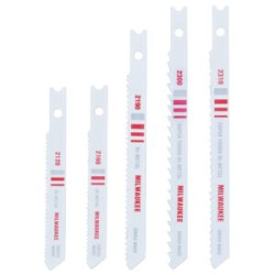 49-22-1168 JUEGO DE SEGUETAS 5 PIEZAS PARA CALADORA BI METAL MIXTO ZANCO U