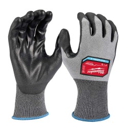 48-73-8722 Guantes bañados en poliuretano de alta destreza nivel 2 para cortes
