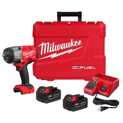 M18 FUEL™ 1/2? LLAVE DE IMPACTO CUADRO DE ALTO TORQUE KIT CON DOS BATERIAS Y CARGADOR