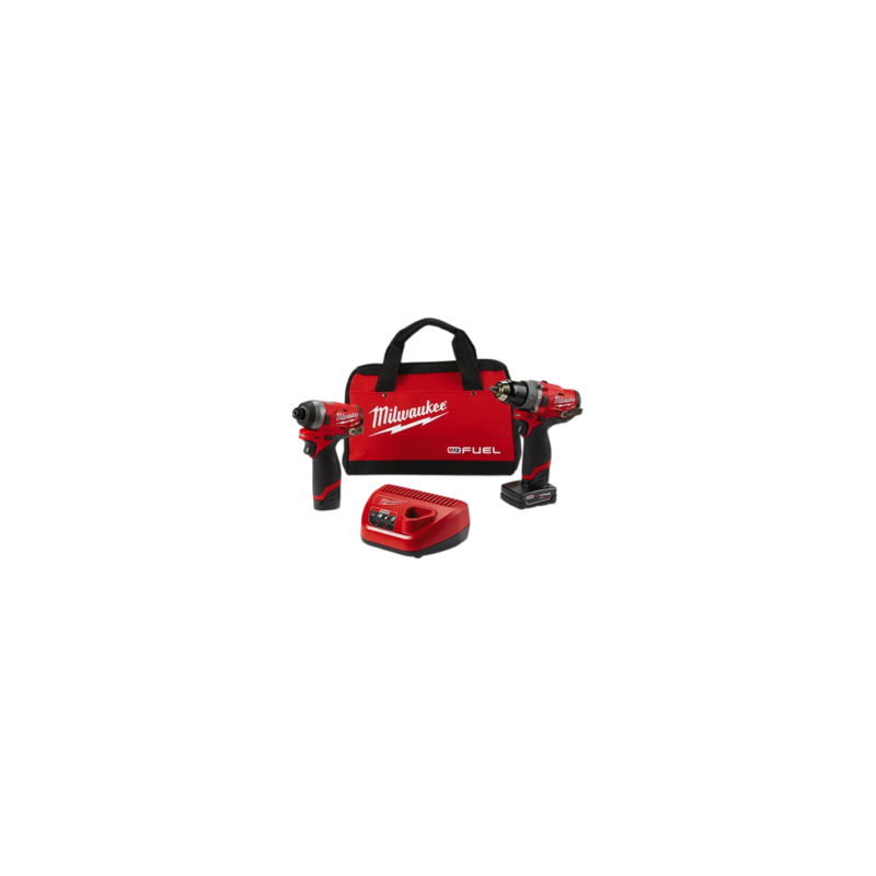 2598-22 ROTOMARTILLO 1/2? & DESTORNILLADOR HEXAGONAL 1/4? M12™ FUEL™ COMBO-KIT