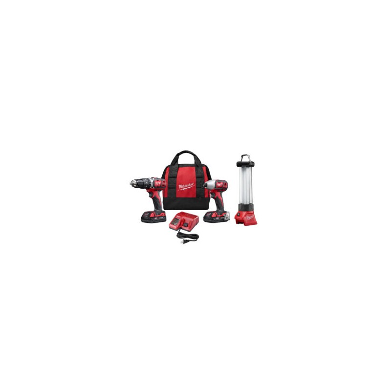 2697-22CTL COMBO INALÁMBRICO DE 2 HERRAMIENTAS ROTOMARTILLO 1/2? M18™ +  LLAVE DE IMPACTO COMPACTA HEXAGONAL 1/4?  M18™ CON CARB