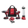 2697-22CTL COMBO INALÁMBRICO DE 2 HERRAMIENTAS ROTOMARTILLO 1/2? M18™ +  LLAVE DE IMPACTO COMPACTA HEXAGONAL 1/4?  M18™ CON CARB