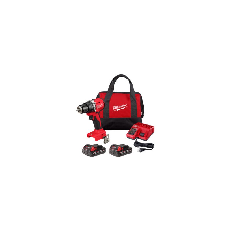 3602-22CT Kit de taladro percutor/destornillador compacto sin escobillas M18™ de 1/2?