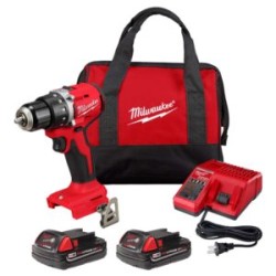 3601-22CT Kit de Taladro/Destornillador Compacto sin escobillas M18™ de 1/2?