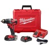 2802-22CT KIT INALÁMBRICO DE 1 HERRAMIENTA ROTOMARTILLO 1/2» M18™ BRUSLESS 18 VOLTIOS ION DE LITIO CON DOS  BATERÍAS COMPACTAS  