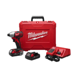 2656-22CT DESTORNILLADOR DE IMPACTO M18™ DE 1/4» KIT