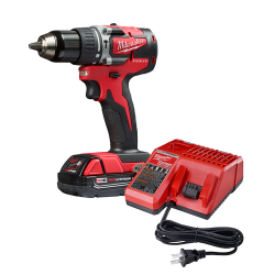 2802-21CT KIT INALÁMBRICO DE 1 HERRAMIENTA ROTOMARTILLO 1/2» M18™ BRUSLESS 18 VOLTIOS ION DE LITIO CON BATERÍA COMPACTA  2 AMP +