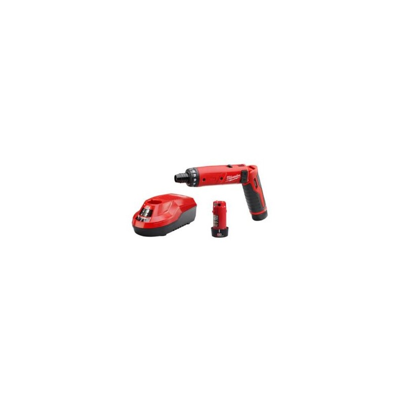 2101-22 ATORNILLADOR M4 REDLITHIUM  200 Y 600 RPM 1/4 HEX CON DOS BATERIAS Y CARGADOR