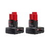 48-11-2412 PAQUETE DE DOS BATERIA DE CAPACIDAD EXTENDIDA REDLITHIUM™ XC M12™