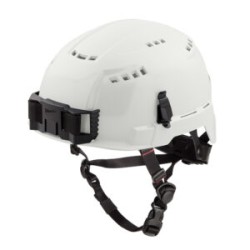 48-73-1300  Casco de seguridad con borde delantero – Tipo 2 Clase C- Blanco, Ventilado