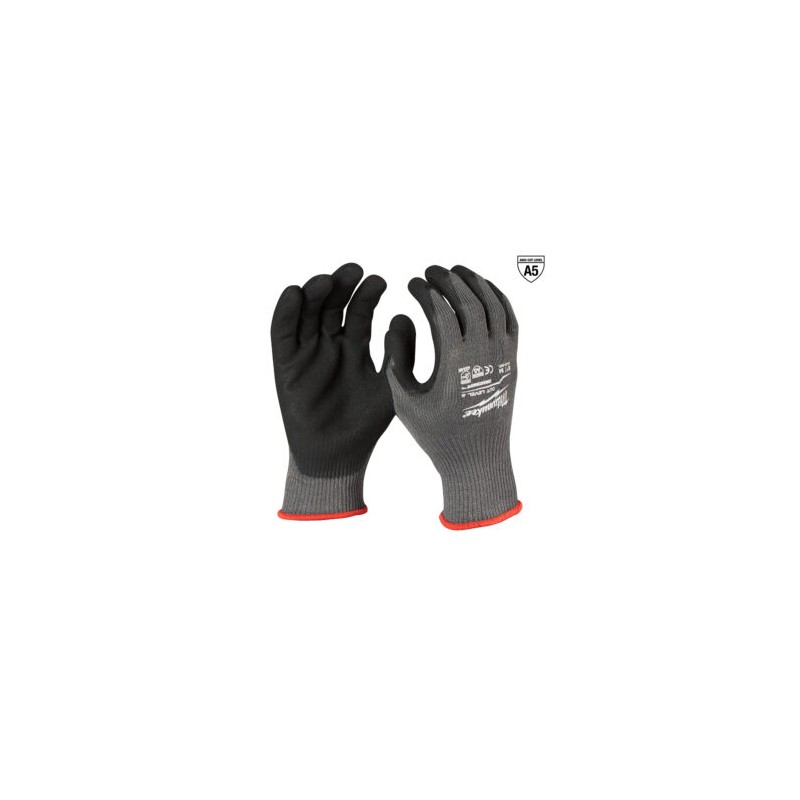 48-22-8951  GUANTES ANTICORTE NIVEL 5 BAÑADOS EN NITRILO M