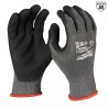 48-22-8951  GUANTES ANTICORTE NIVEL 5 BAÑADOS EN NITRILO M