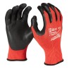 48-22-8932 GUANTES ANTICORTE NIVEL 3 BAÑADOS EN NITRILO TALLA GDE