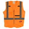 48-73-5033  CHALECO DE SEGURIDAD ALTA VISIBIIDAD NARANJA XXG/XXXG