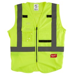 48-73-5022  CHALECO DE SEGURIDAD ALTA VISIBIIDAD AMARILLO G/XG