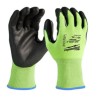 48-73-8923  GUANTES ANTICORTE  NIVEL 2 CON RECUBRIMIENTO DE POLIURETANO ULTRA REFLEJANTE XG