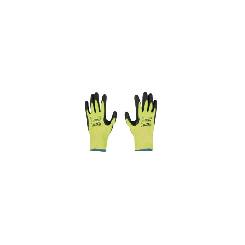 48-73-8922  GUANTES ANTICORTE  NIVEL 2 CON RECUBRIMIENTO DE POLIURETANO ULTRA REFLEJANTE G