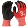 48-22-8902  GUANTES ANTICORTE NIVEL 1 BAÑADOS EN NITRILO L