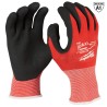 48-22-8904  GUANTES ANTICORTE NIVEL 1 BAÑADOS EN NITRILO XXL