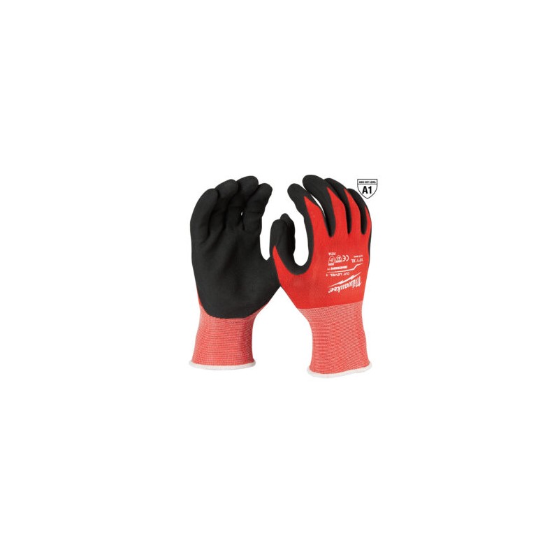 48-22-8903  GUANTES ANTICORTE NIVEL 1 BAÑADOS EN NITRILO XL